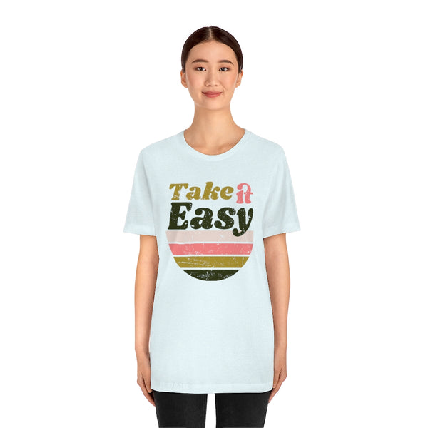 Take It Easy Stripes Unisex Tee