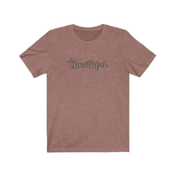 Thankful Leopard Print Tee