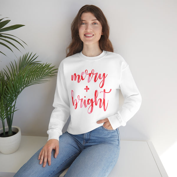 Merry & Bright Stripes Unisex Sweatshirt