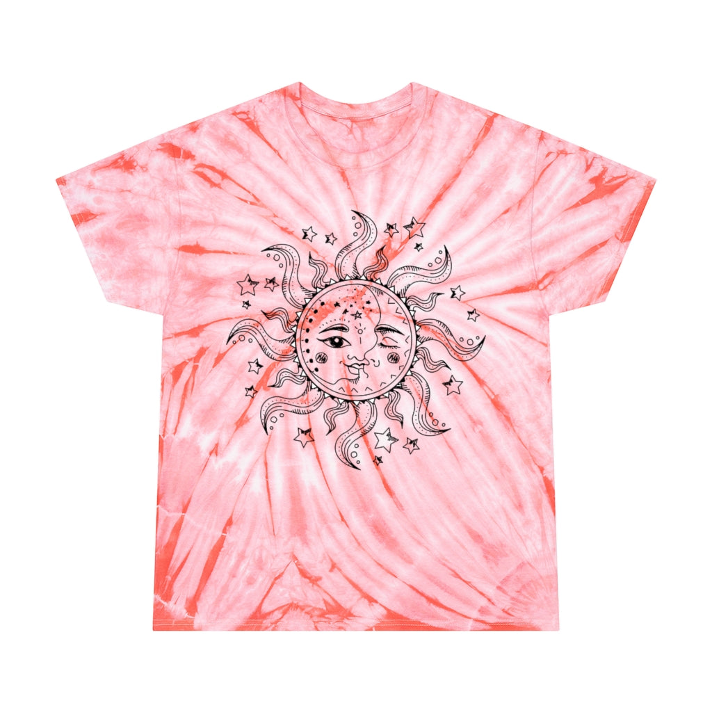 Sun and Moon Tie-Dye Unisex Tee