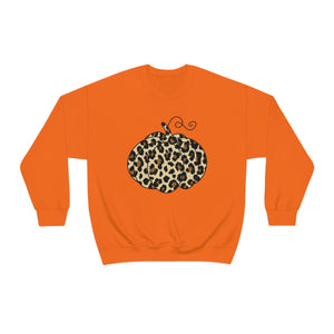 Leopard Pumpkin Unisex Sweatshirt