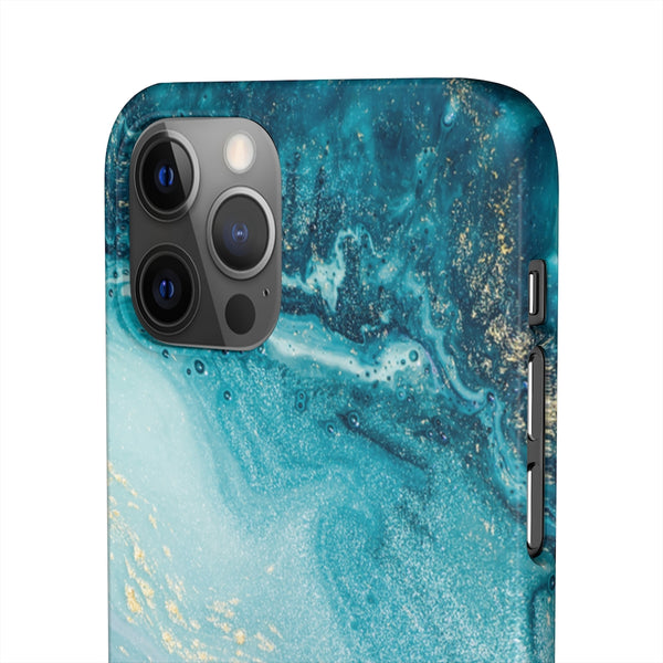 Ocean Marble Snap Phone Case