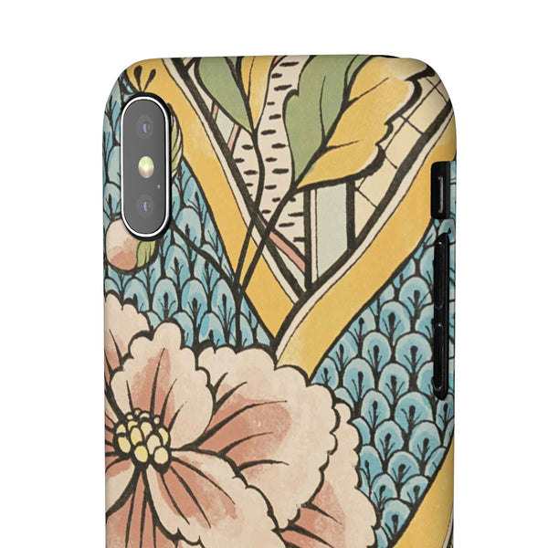 Floral Wallpaper Snap Phone Case