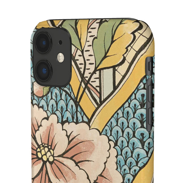 Floral Wallpaper Snap Phone Case