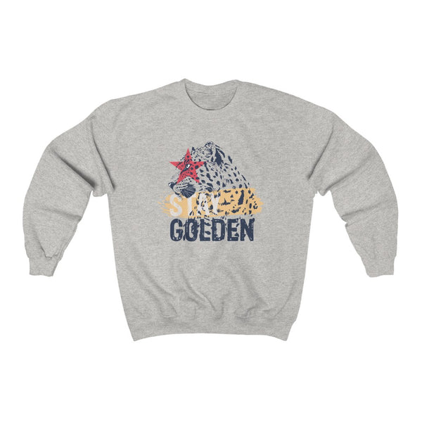 Stay Golden Star Tiger Unisex Sweatshirt