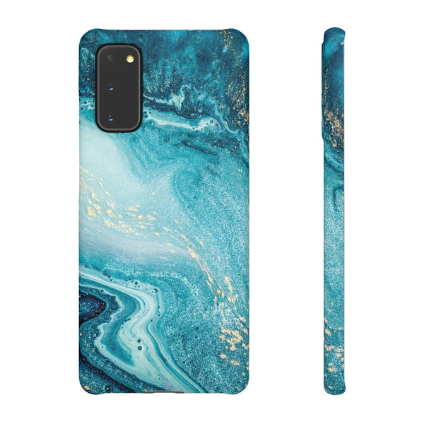 Ocean Marble Snap Phone Case