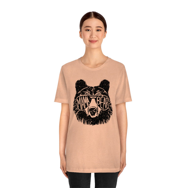 Cool Mama Bear Sunglasses Unisex Tee