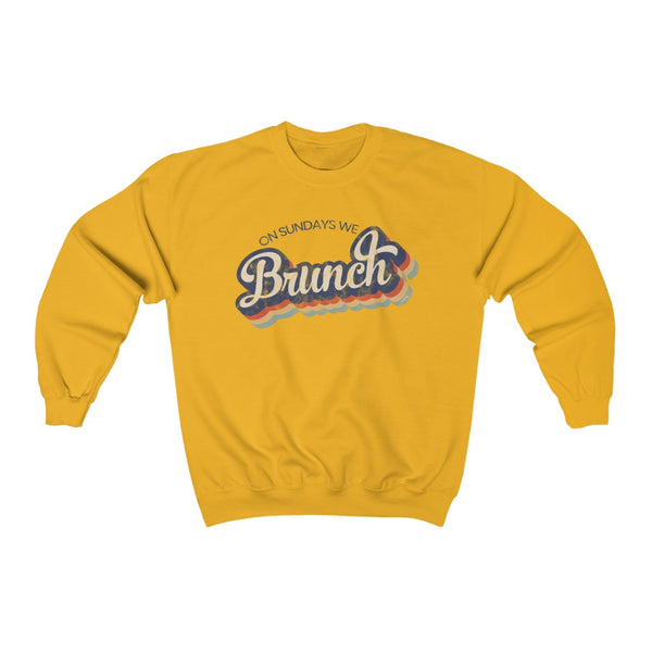 On Sundays We Brunch Unisex Sweatshirt