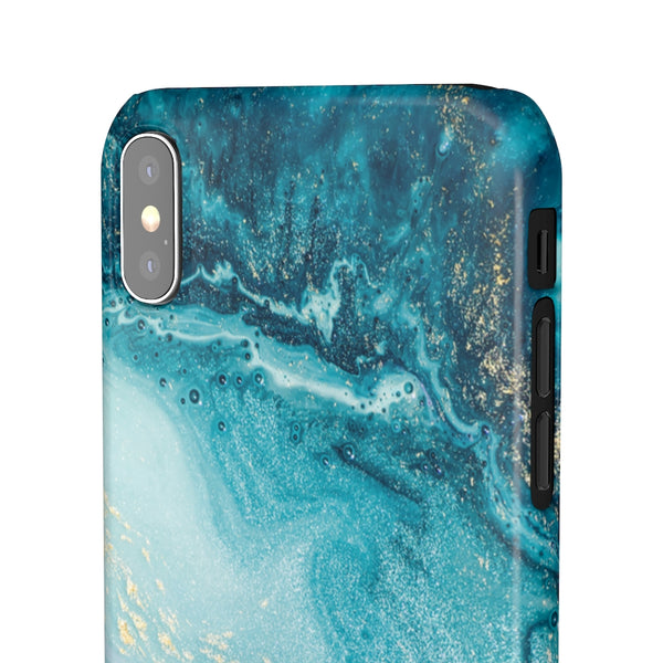 Ocean Marble Snap Phone Case