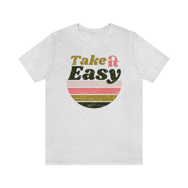 Take It Easy Stripes Unisex Tee