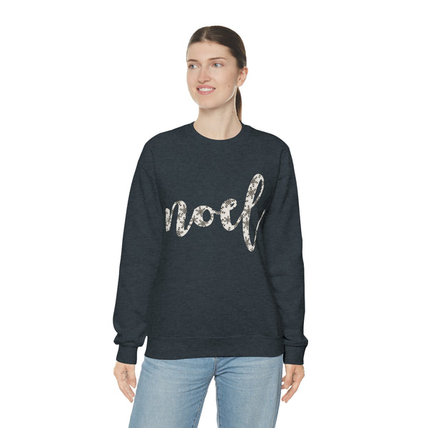 Noel Snowflakes Unisex Sweatshirt