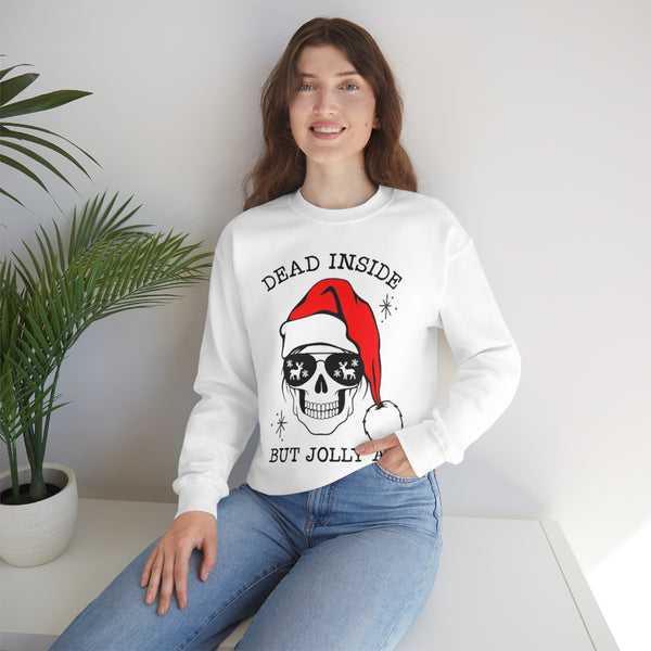 Dead Inside But Jolly AF Unisex Sweatshirt