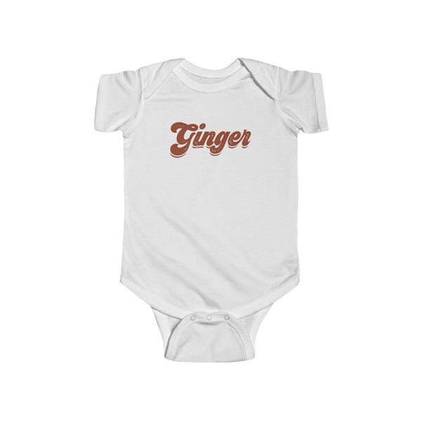 Ginger Babe Baby Onesie