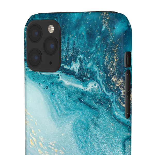 Ocean Marble Snap Phone Case