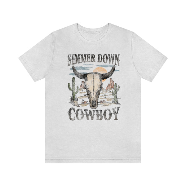 Simmer Down Cowboy Unisex Tee