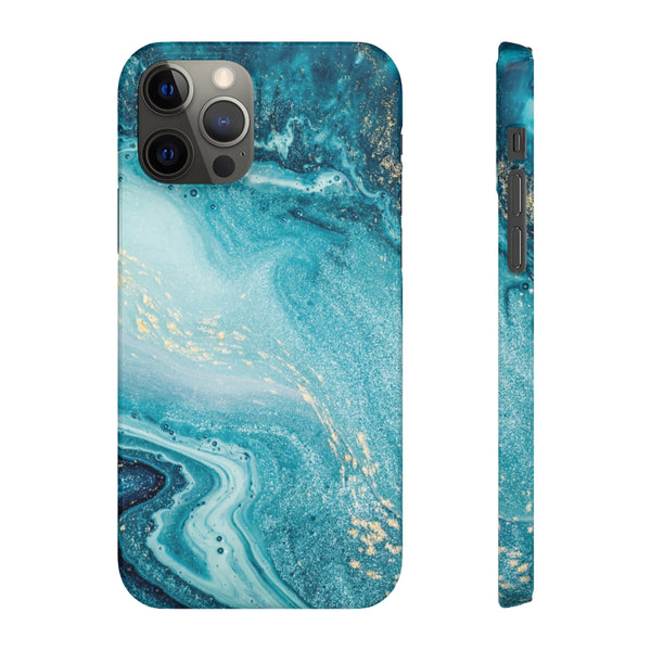 Ocean Marble Snap Phone Case