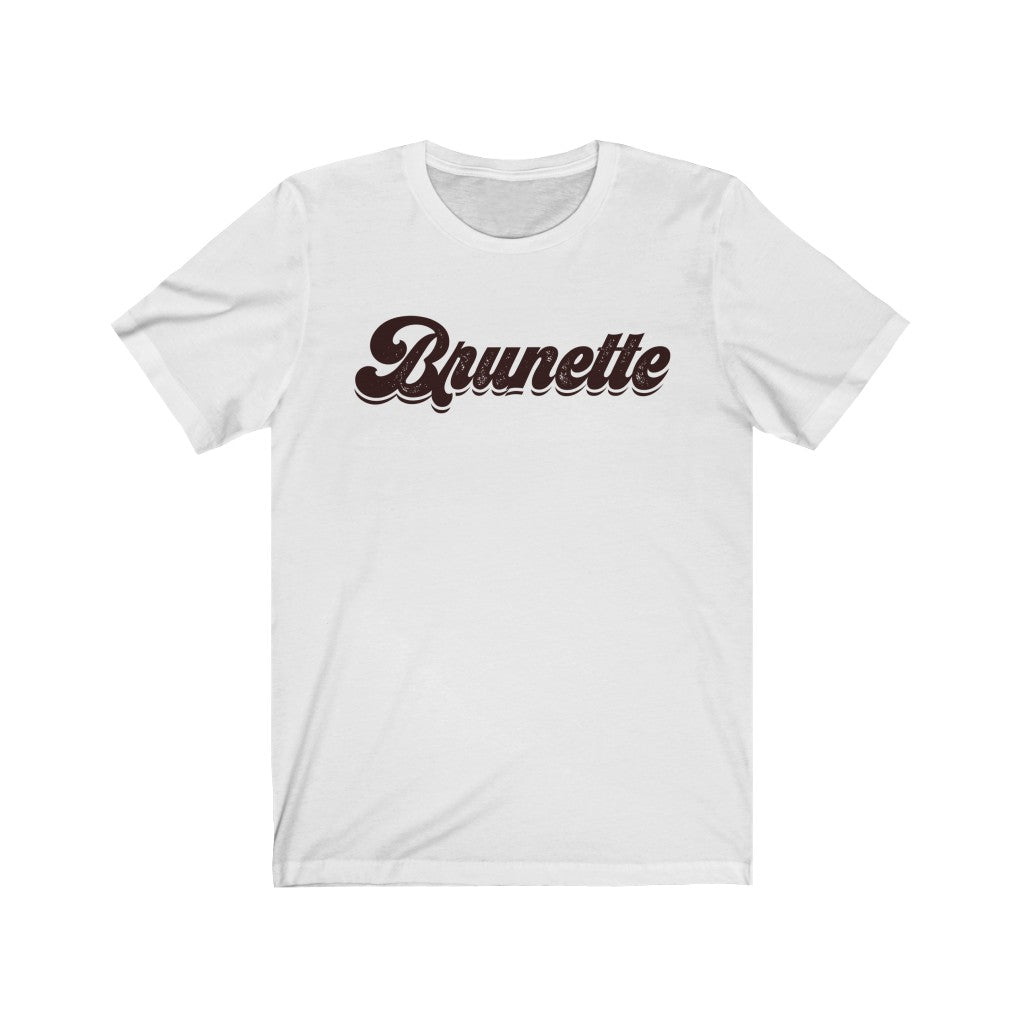 Brunette Babe Distressed Unisex Tee