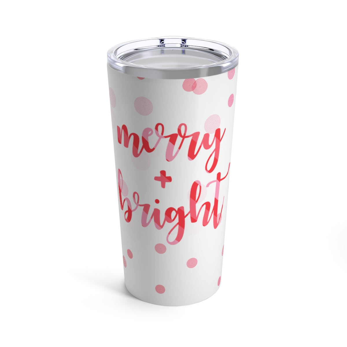 Merry & Bright Tumbler 20oz