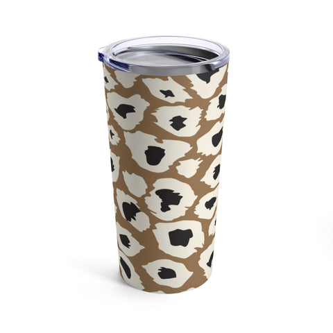 Coffee Leopard Tumbler 20oz