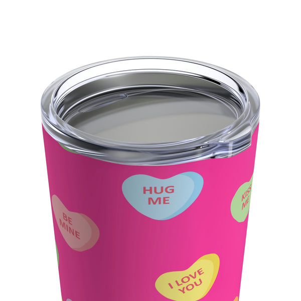Candy Hearts Valentine Tumbler 20oz