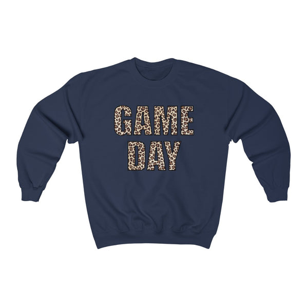 Game Day Leopard Print Unisex Sweatshirt