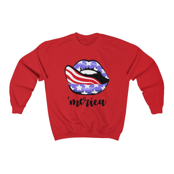 Merica Flag Stars Stripes Unisex Sweatshirt