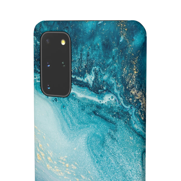 Ocean Marble Snap Phone Case