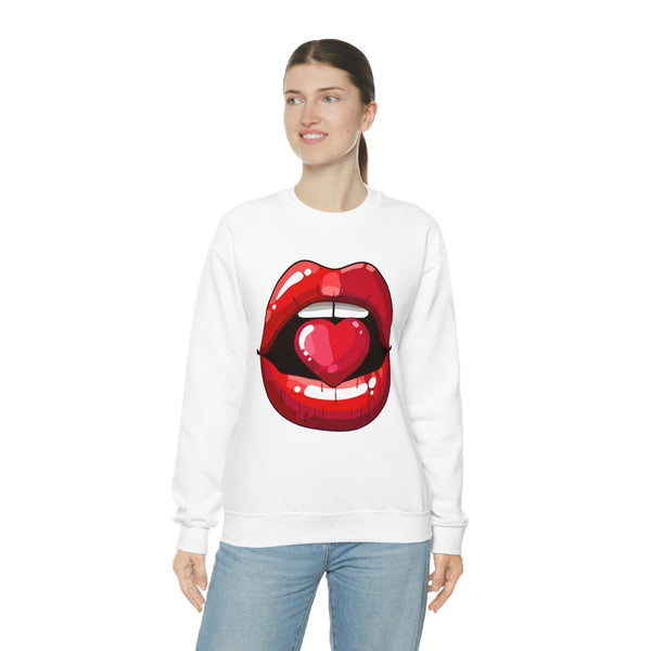 Love Lips Valentine Unisex Sweatshirt