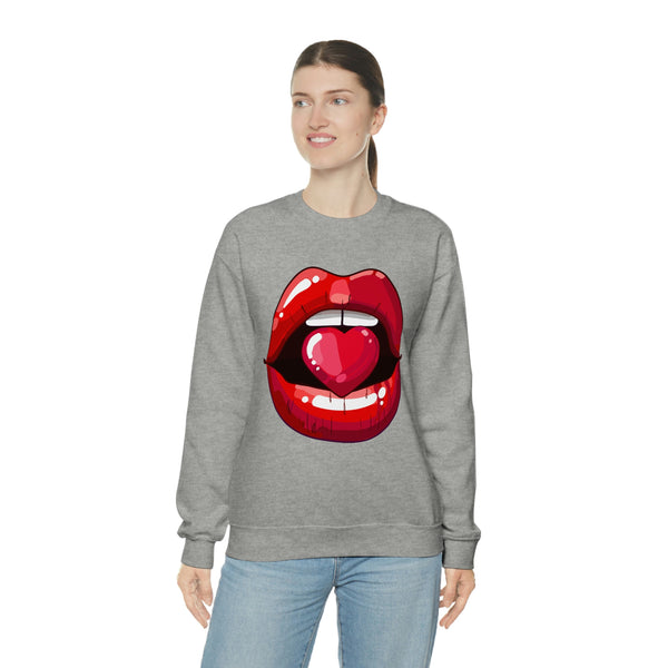 Love Lips Valentine Unisex Sweatshirt