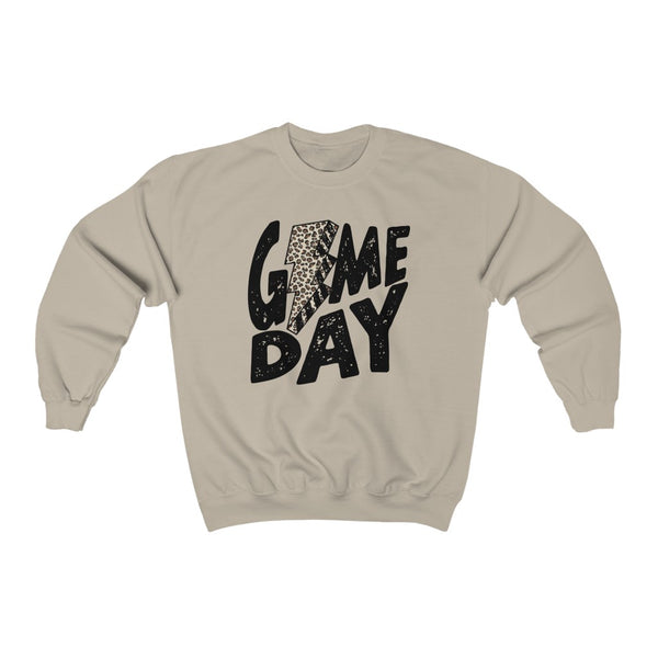 Game Day Leopard Bolt Unisex Sweatshirt