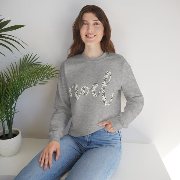 Noel Snowflakes Unisex Sweatshirt