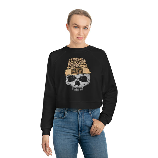 Freezing To Death Cropped Sweatshirt