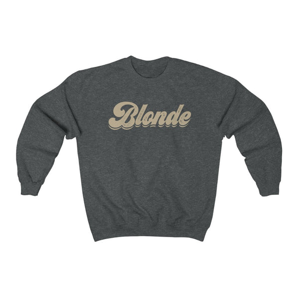 Blonde Babe Unisex Crewneck Sweatshirt