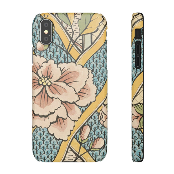 Floral Wallpaper Snap Phone Case