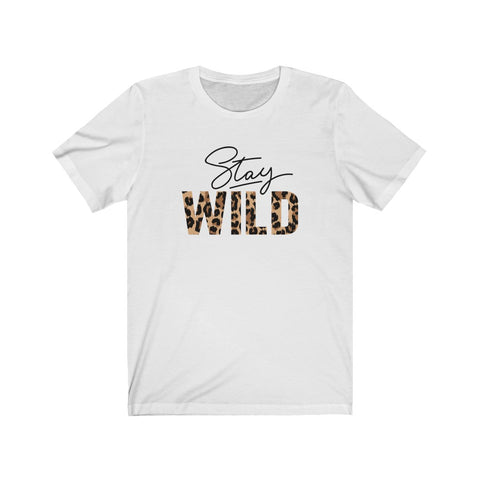 Stay Wild Leopard Unisex Tee