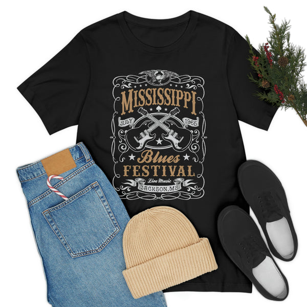 Mississippi Blues Festival Unisex Tee