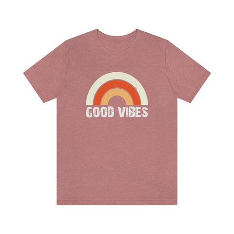 Good Vibes Orange Unisex Tee