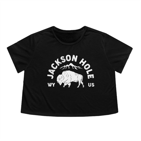 Jackson Hole Cropped Tee