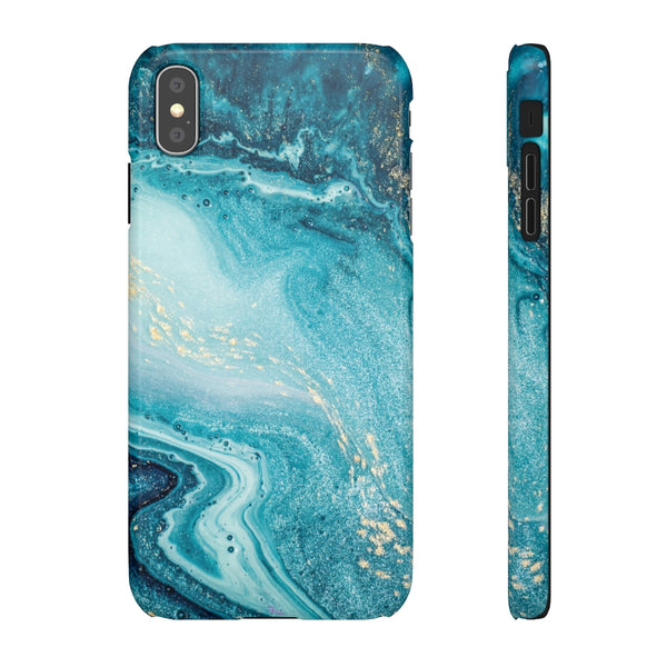 Ocean Marble Snap Phone Case