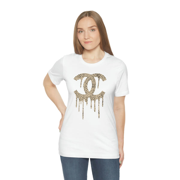 Cheetah Double C Drip Unisex Tee