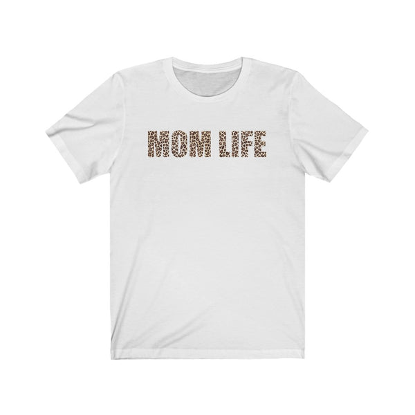 Mom Life Leopard Print Unisex Tee