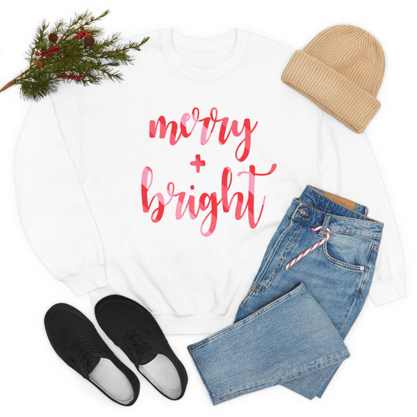 Merry & Bright Stripes Unisex Sweatshirt