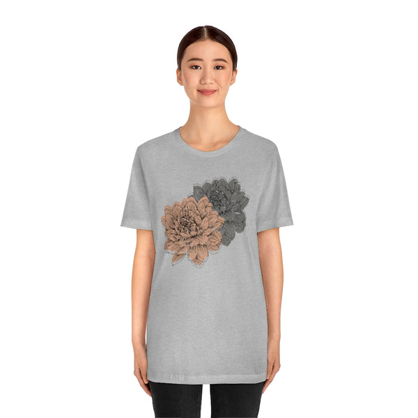 Grungy Flowers Unisex Tee