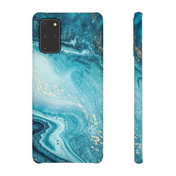 Ocean Marble Snap Phone Case