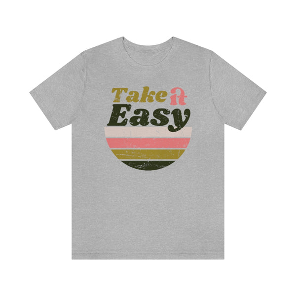 Take It Easy Stripes Unisex Tee