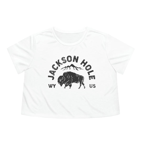 Jackson Hole Cropped Tee