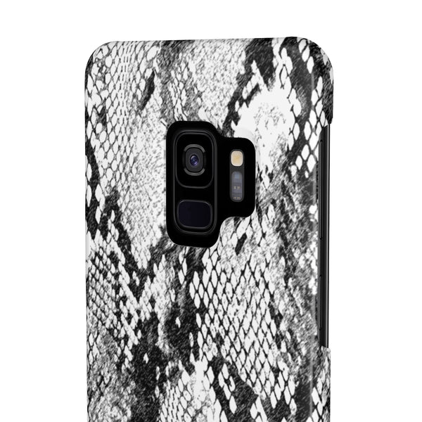 Snake Print Snap Phone Case