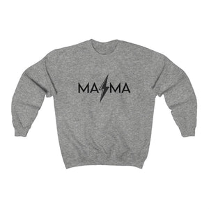 Mama Lightning Bolt Unisex Crewneck Sweatshirt