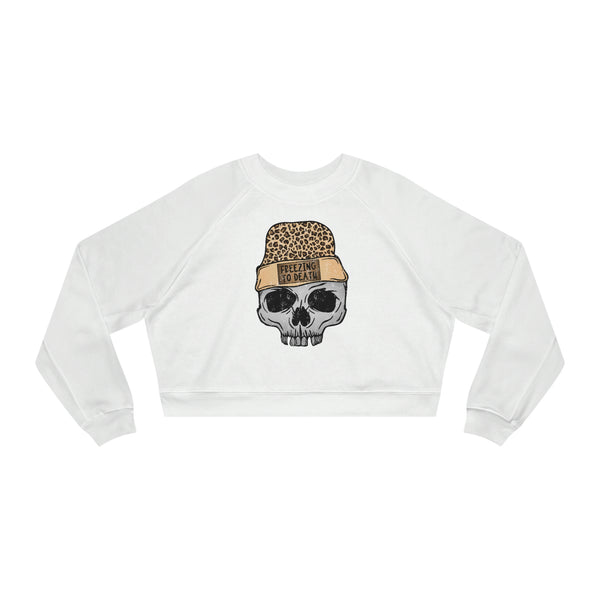 Freezing To Death Cropped Sweatshirt