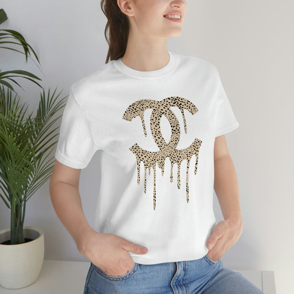 Cheetah Double C Drip Unisex Tee